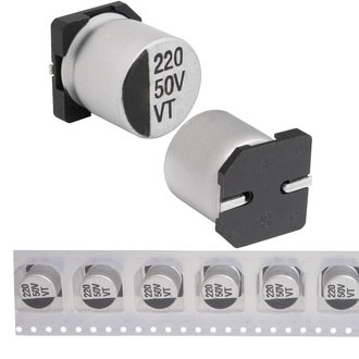 220 UF 50 V 105C 10*10.5 VT